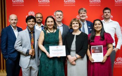 EcoCommons and Biosecurity Commons win prestigious Griffith University Award