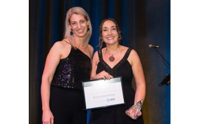 EcoCommons Australia Program Manager Dr Elisa Bayraktarov wins Women in Technology Award